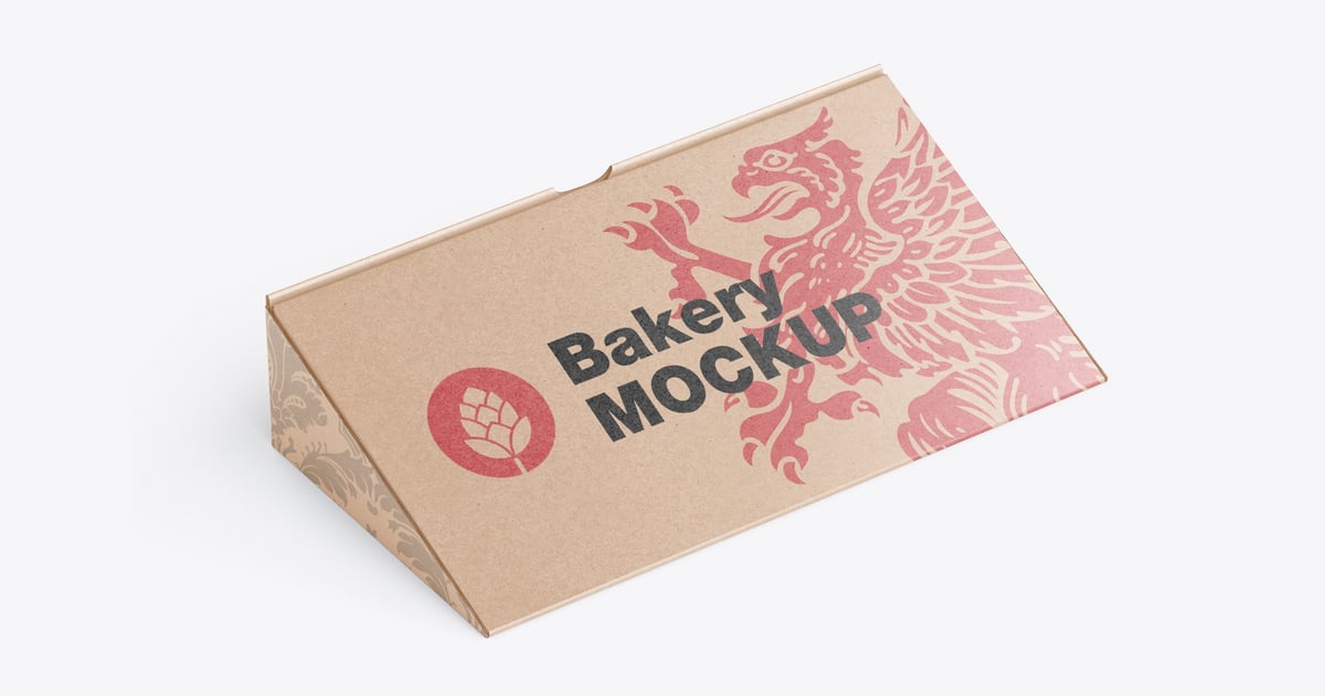 食品三角盒模型