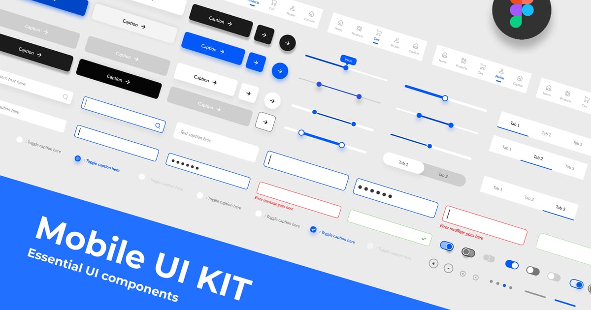 移动 UI 工具包 – 基本组件