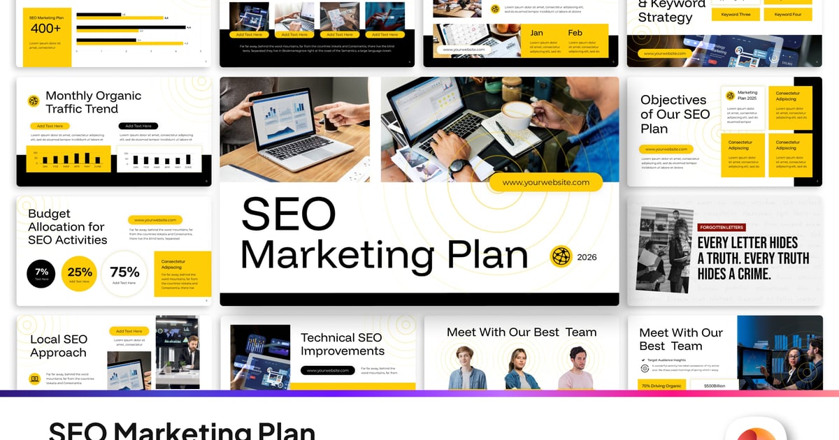 SEO营销计划PPT