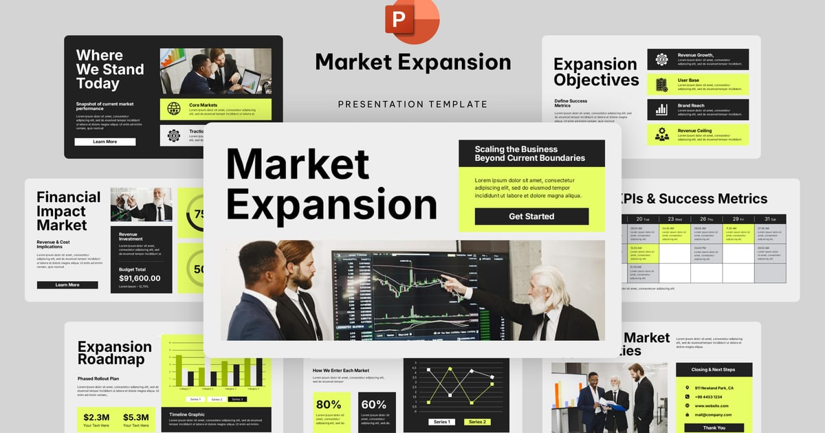市场拓展 PowerPoint